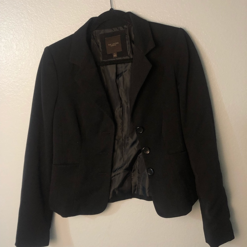 Black The Limited Work Blazer